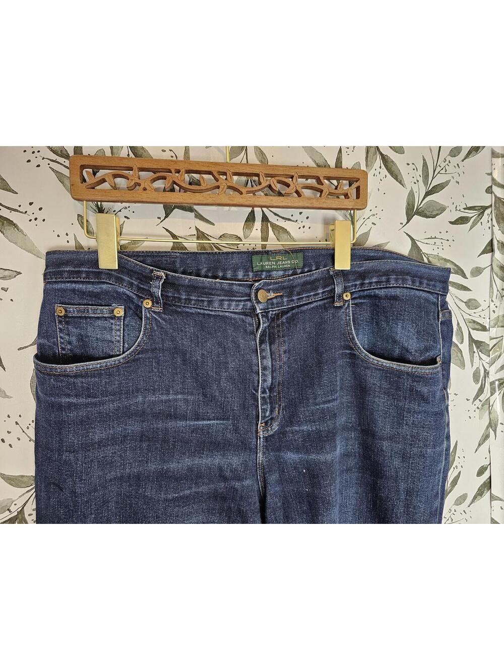 Ralph Lauren Jeans Dark Wash Mens Size 18W Classic